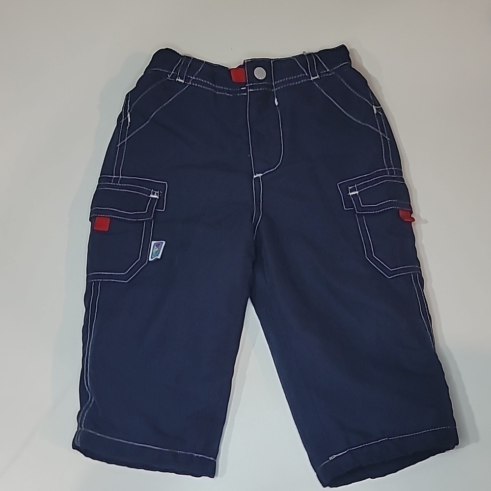 5/$30 SESAME STREET Snowpants Warm Lined Waterproof Navy